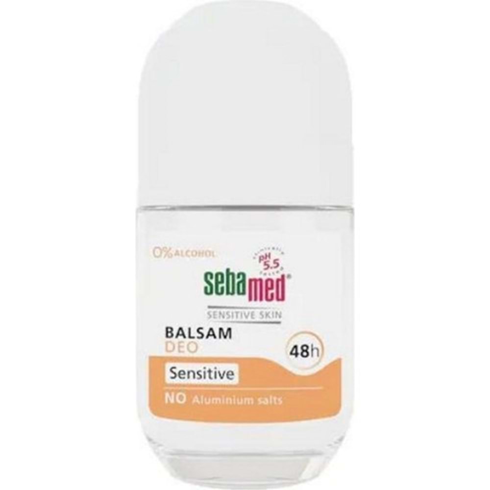 Sebamed Roll-On 50ML Balsam Hassas/Sensitive + Roll-On 50ML Fresh (Karma 2 Li Set)
