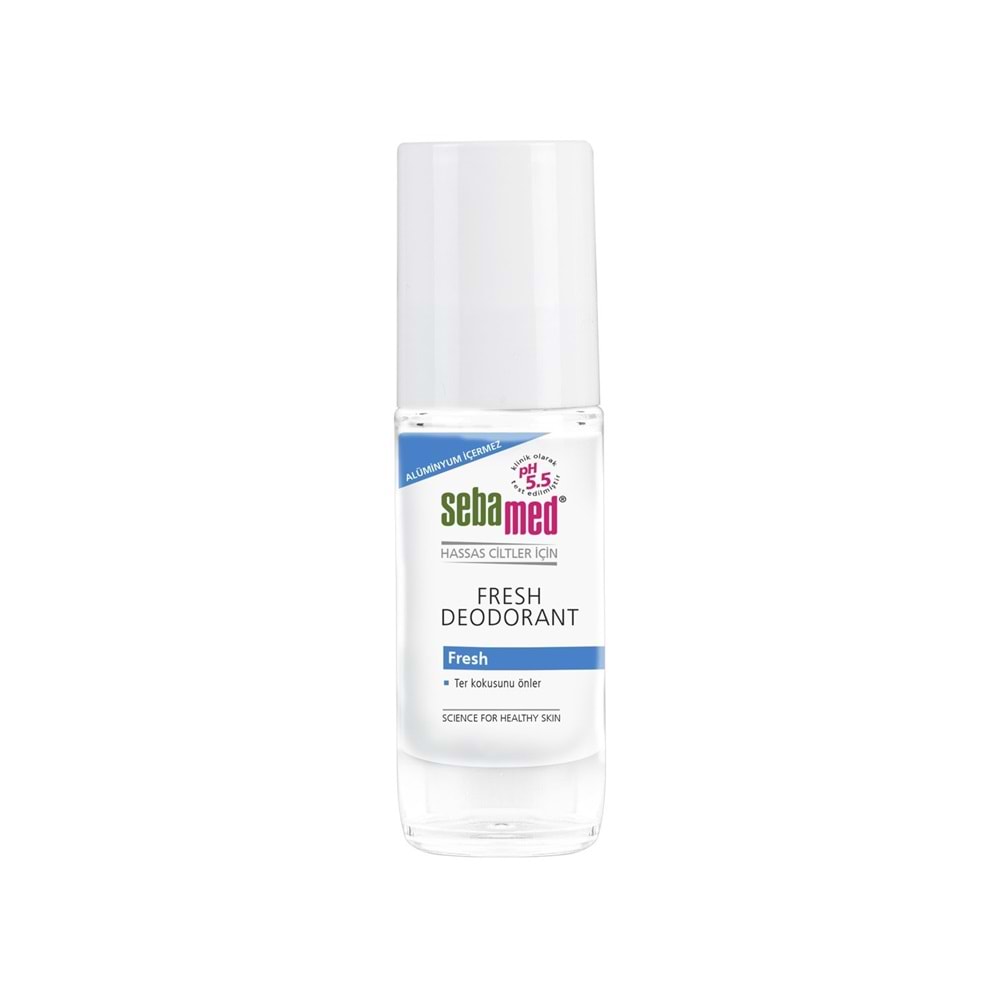 Sebamed Deodorant Roll-On 50ML Balsam Hassas/Sensitive + Roll-On 50ML Fresh (Karma 2 Li Set)