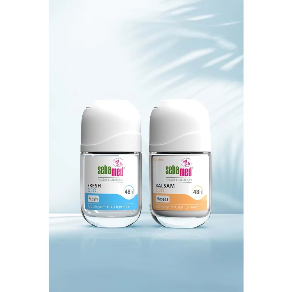 Sebamed Roll-On 50ML Balsam Hassas/Sensitive + Roll-On 50ML Fresh (Karma 6 Lı Set)