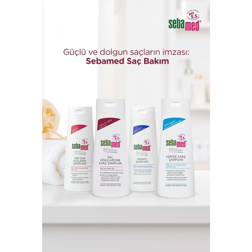 Sebamed Şampuan 1000ML Saç Dökülmesine Karşı (Tüm Saç Tipleri için) Avantaj Pk