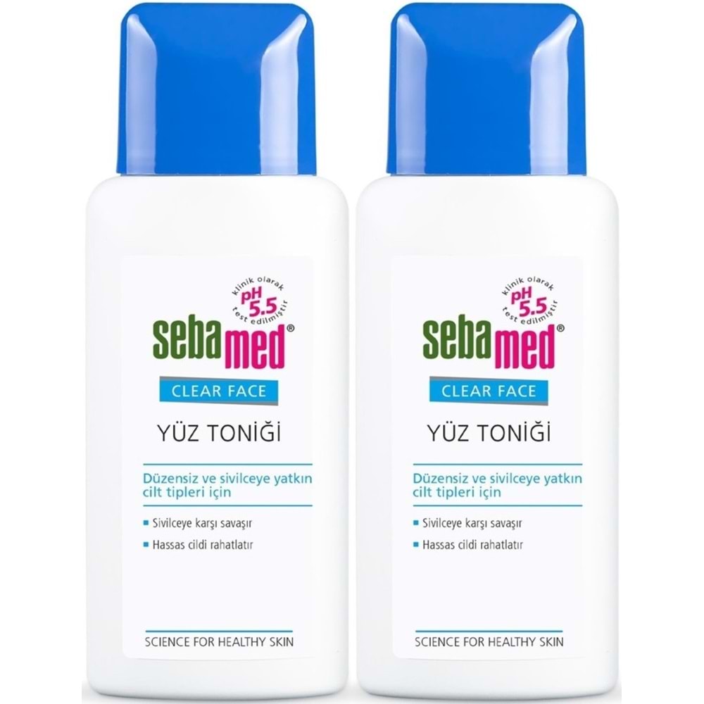 Sebamed Clear Face Yüz Temizleyici Toniği 200ML (2 Li Set)