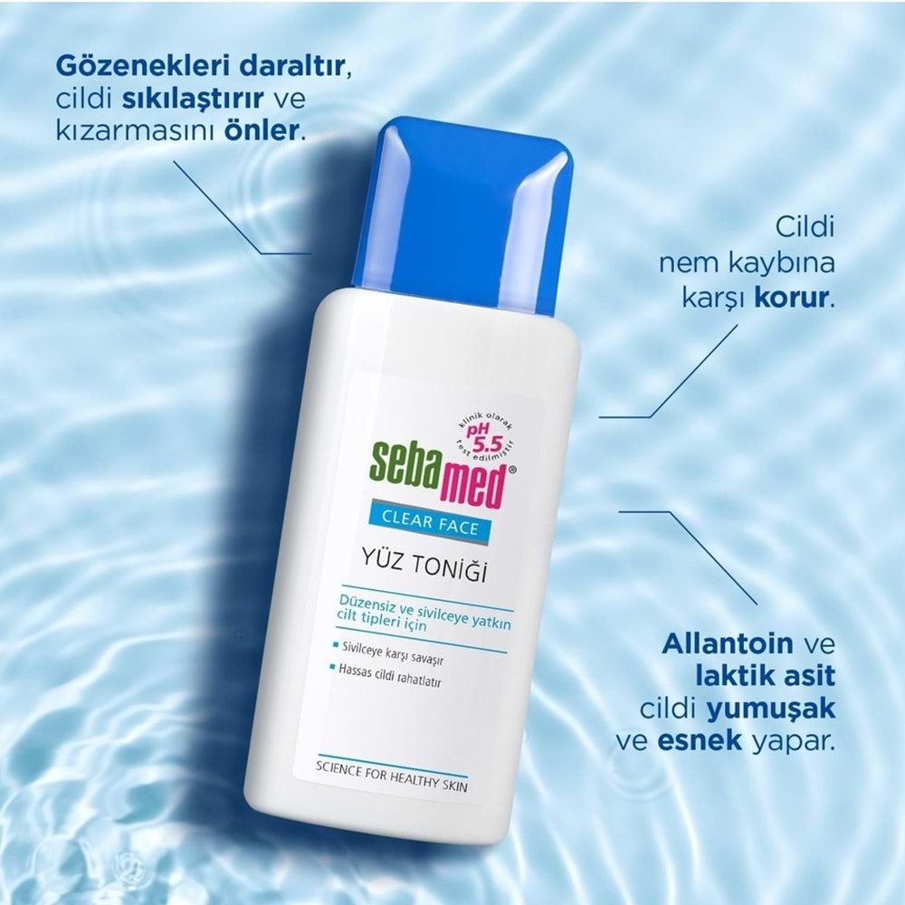 Sebamed Clear Face Yüz Temizleyici Toniği 200ML (5 Li Set)