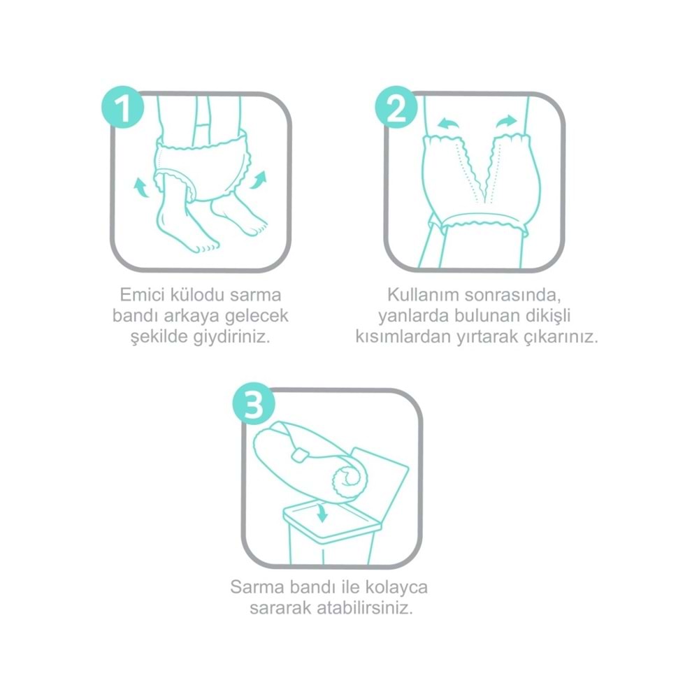 Sleepy Yetişkin Bezi Emici Külot XL - Ekstra Büyük - Extra Large 90 Adet (3PK*30)