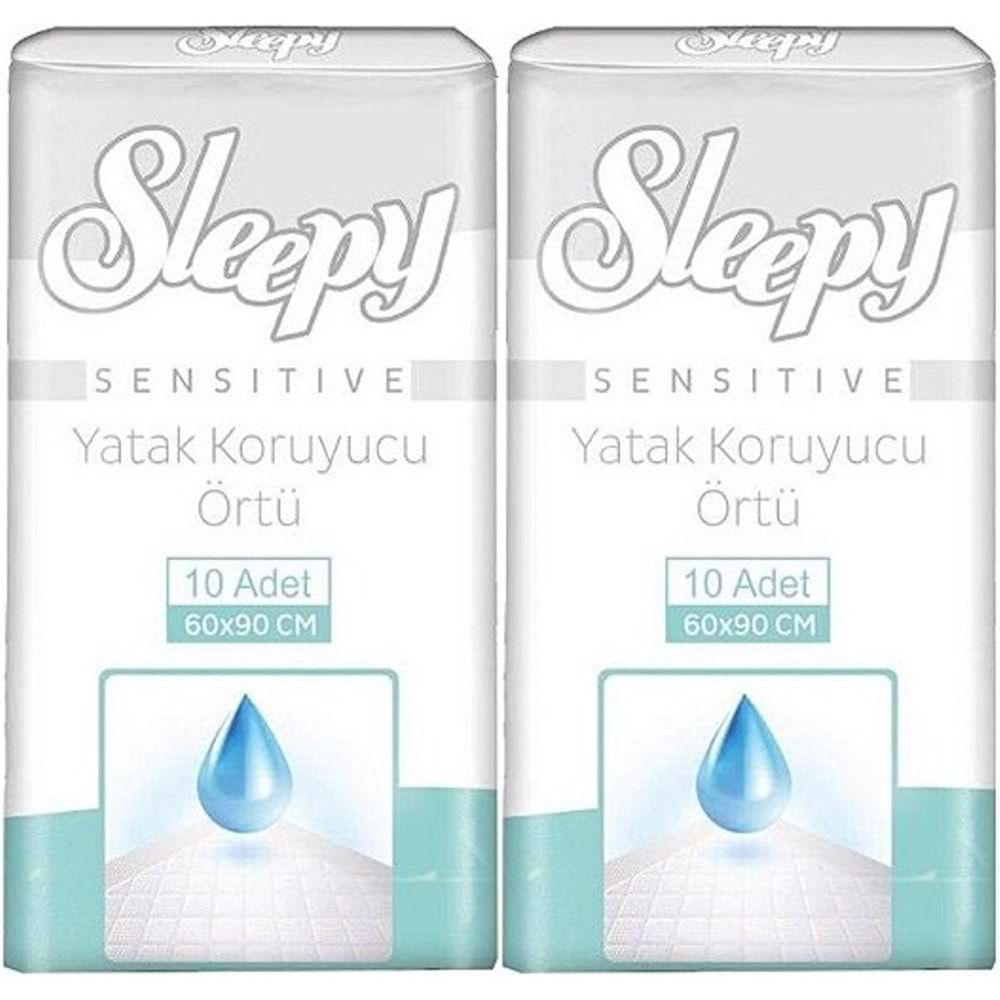 Sleepy Yetişkin Yatak Koruyucu 60*90CM 20 Adet (2PK*10)