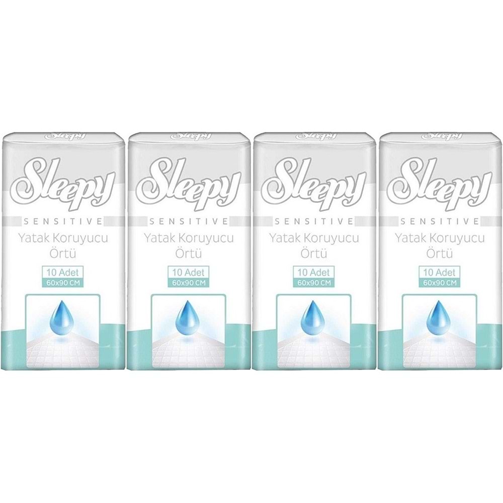Sleepy Yetişkin Yatak Koruyucu 60*90CM 40 Adet (4PK*10)
