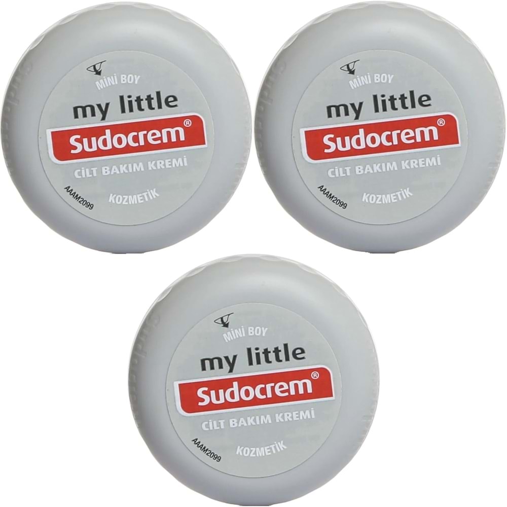 Sudocrem Cilt Bebek Bakım - Pişik Kremi 22GR (3 Lü Set) (Seyahat Boy)