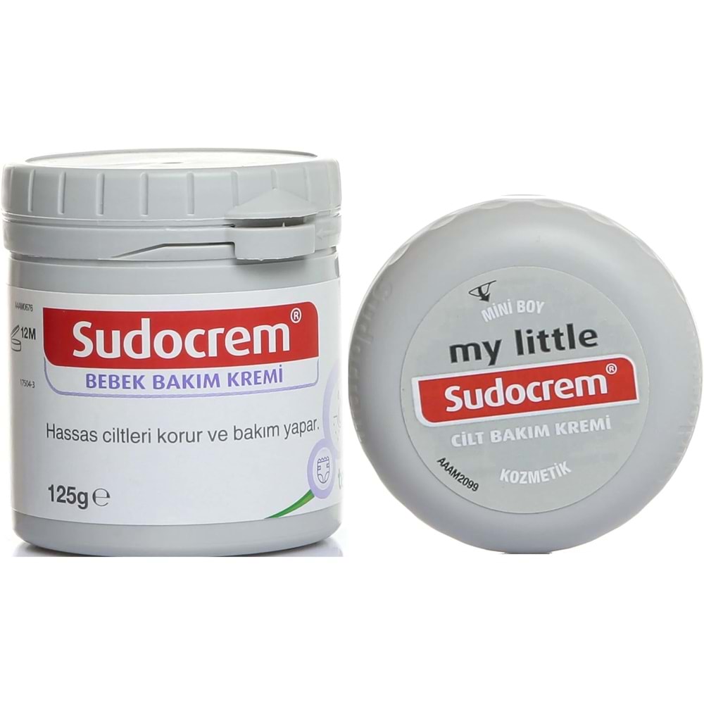 Sudocrem Cilt Bebek Bakım - Pişik Kremi 125GR+22GR (2 Li Set)