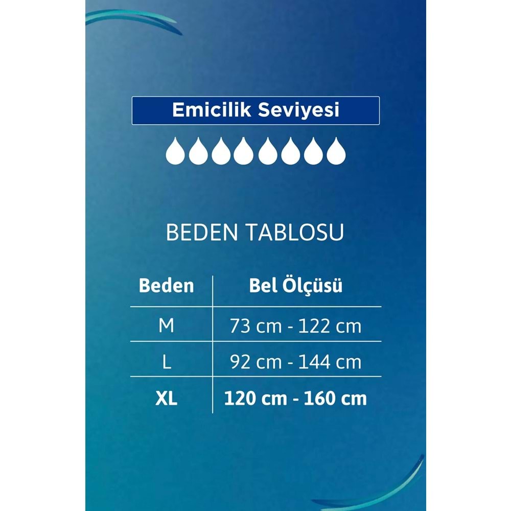 Tena Proskin Slip Maxi Bel Bantlı Yetişkin Bezi XL - Ekstra Large - Extra Large 192 Adet