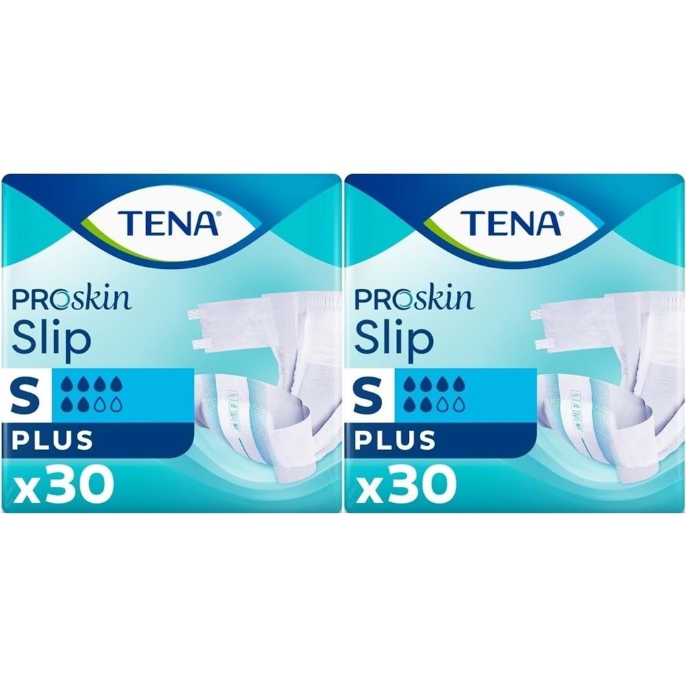 Tena Proskin Slip Plus Bel Bantlı Yetişkin Bezi S - Küçük - Small 60 Adet