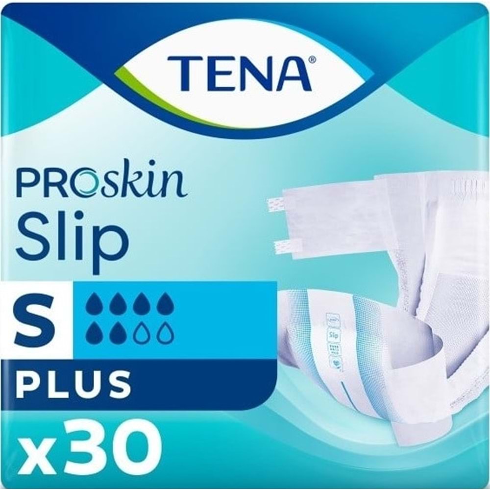 Tena Proskin Slip Plus Bel Bantlı Yetişkin Bezi S - Küçük - Small 90 Adet
