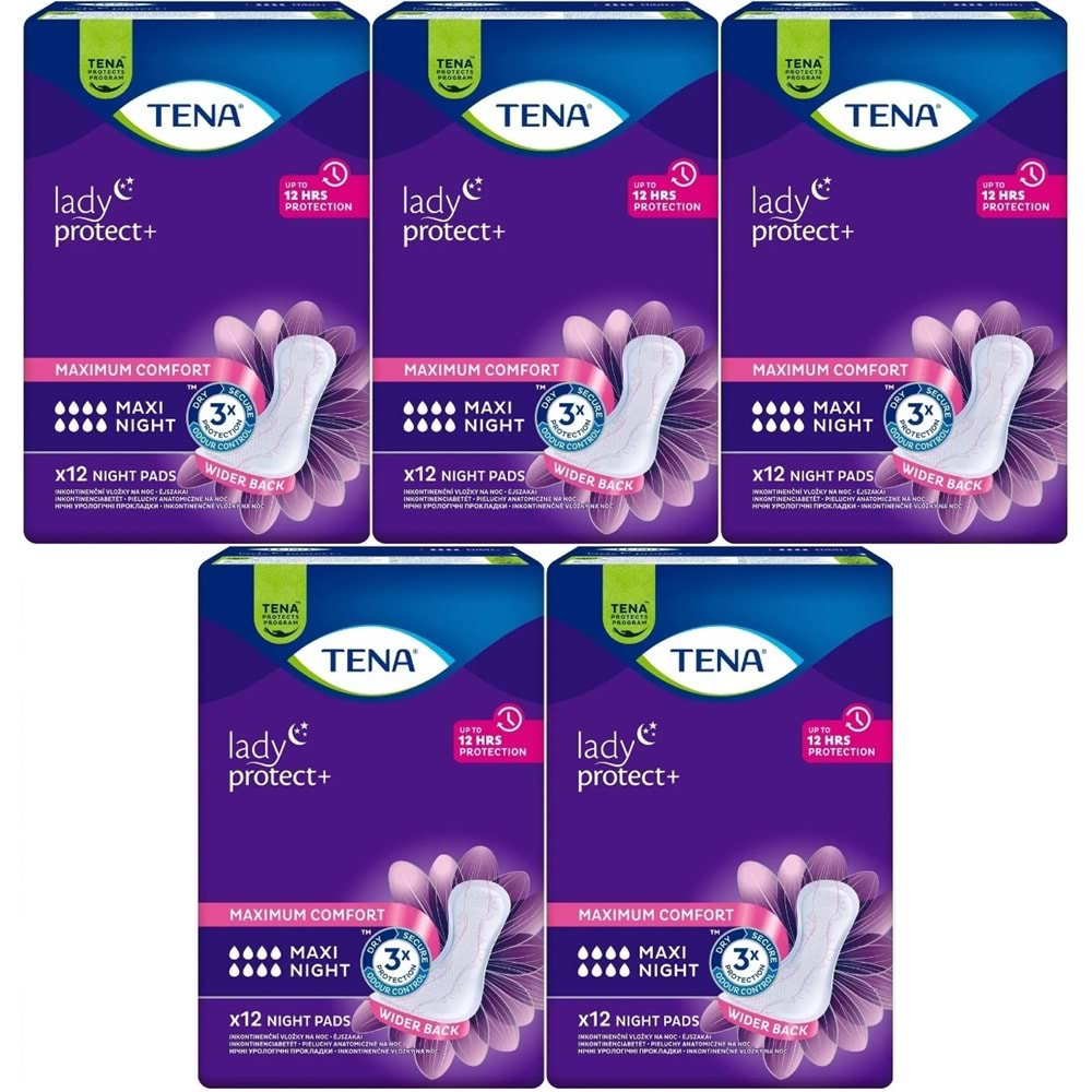 Tena Lady Protect Mesane Pedi Maxi Night Geceye Özel 60 Adet