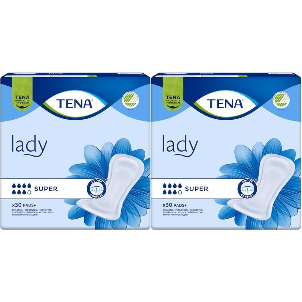 Tena Lady Süper Kadın Mesane Pedi 60 Adet