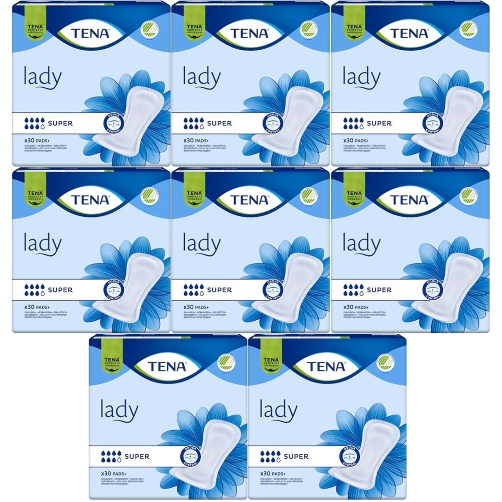 Tena Lady Süper Kadın Mesane Pedi 240 Adet
