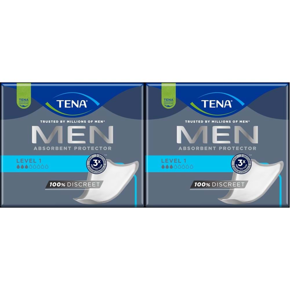 Tena Men Emici Koruma Level 1 Erkek Mesane Pedi 48 Adet