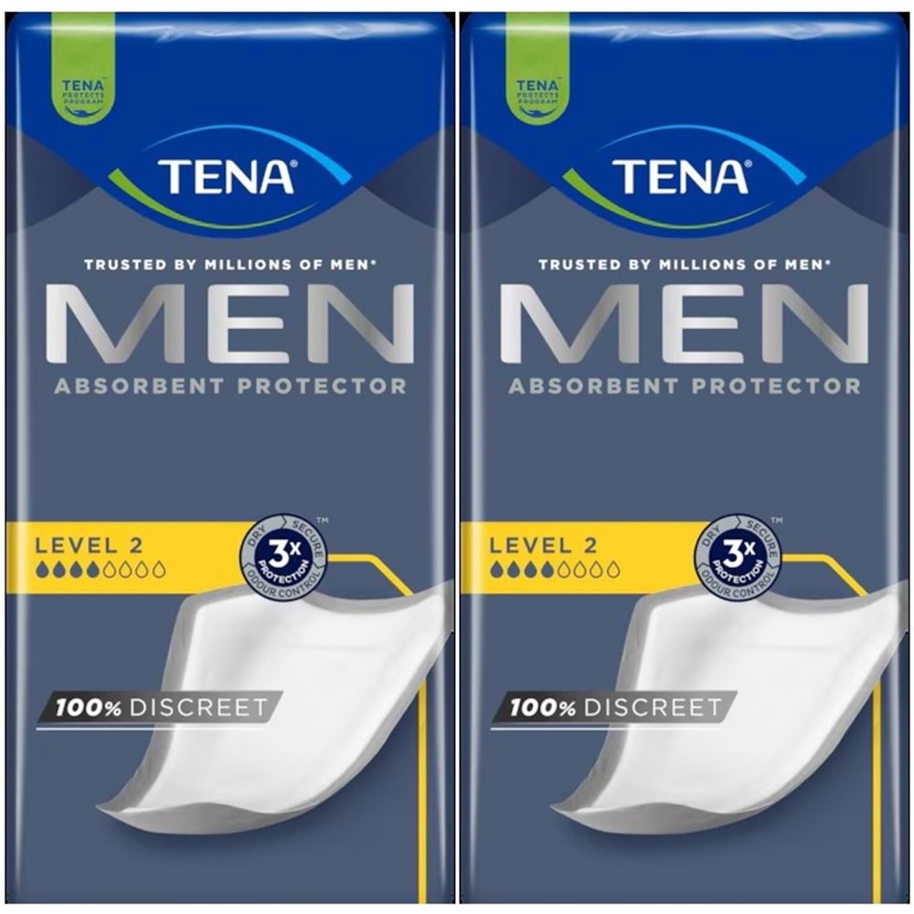 Tena Men Emici Koruma Level 2 Erkek Mesane Pedi 40 Adet