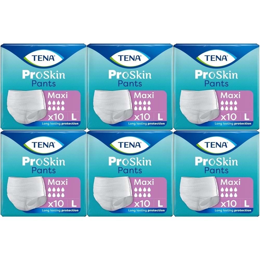 Tena Proskin Pants Maxi Emici Külot Yetişkin Bezi L - Büyük - Large 60 Adet