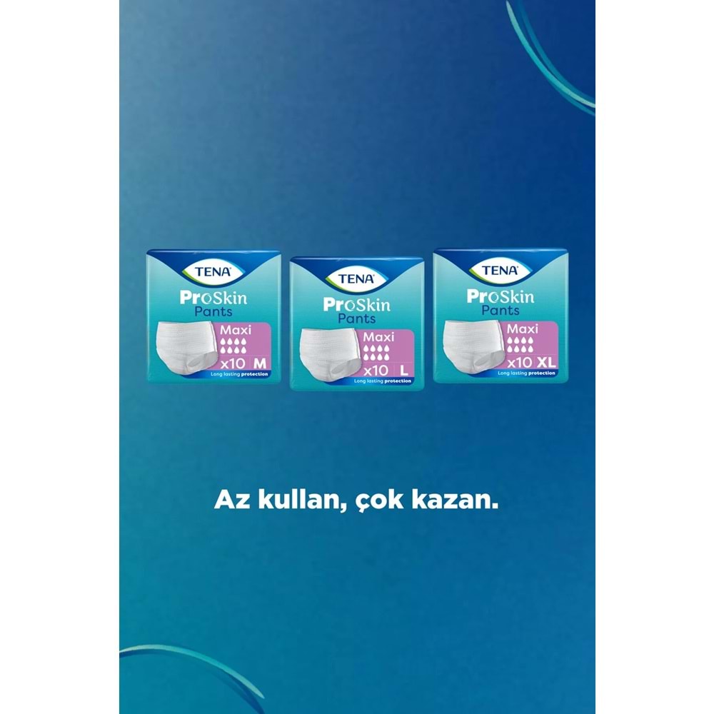 Tena Proskin Pants Maxi Emici Külot Yetişkin Bezi M - Orta - Medium 20 Adet