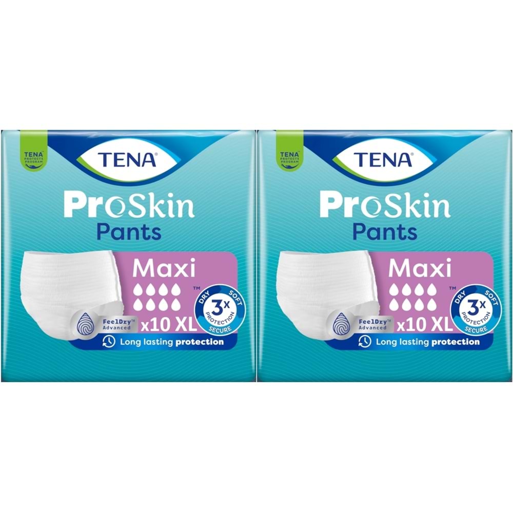 Tena Proskin Pants Maxi Emici Külot Yetişkin Bezi XL - Ekstra Large - Extra Large 20 Adet