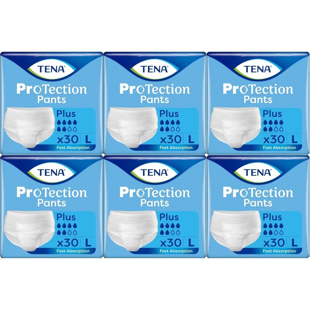 Tena ProTection Pants Plus Emici Külot Yetişkin Bezi L - Büyük - Large 180 Adet