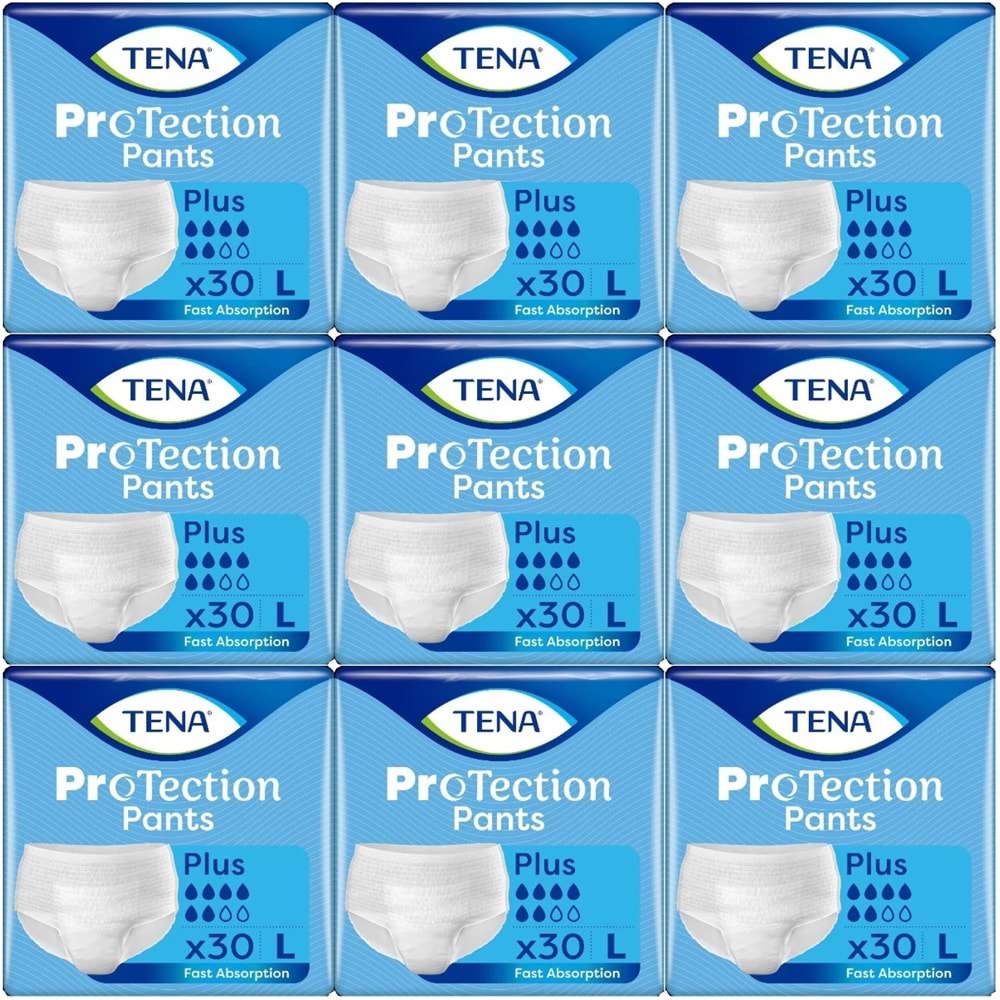 Tena ProTection Pants Plus Emici Külot Yetişkin Bezi L - Büyük - Large 270 Adet