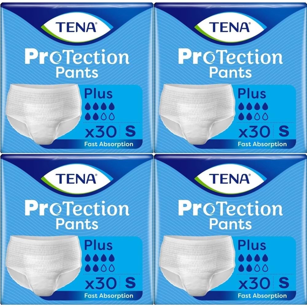Tena ProTection Pants Plus Emici Külot Yetişkin Bezi S - Küçük - Small 120 Adet
