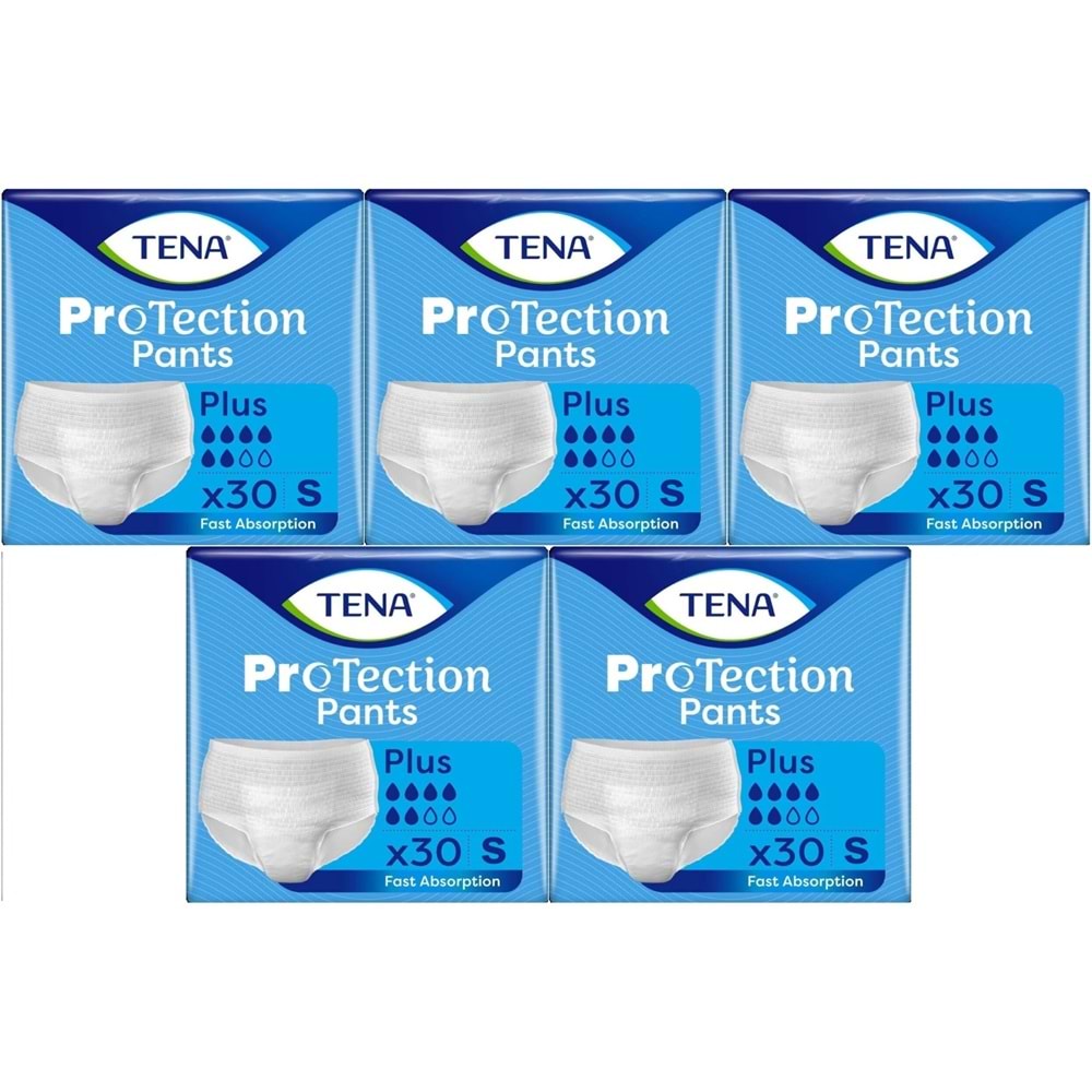 Tena ProTection Pants Plus Emici Külot Yetişkin Bezi S - Küçük - Small 150 Adet