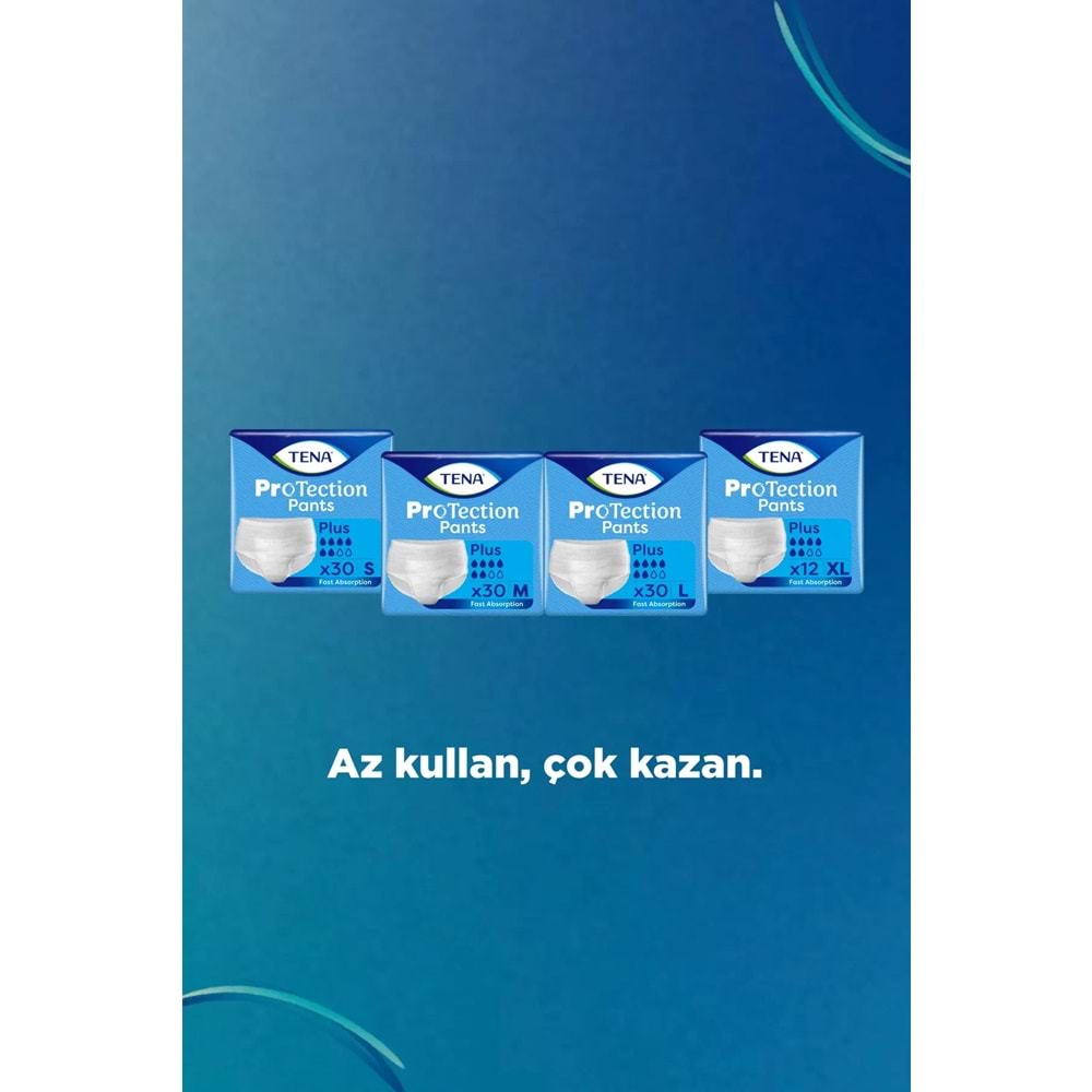 Tena ProTection Pants Plus Emici Külot Yetişkin Bezi S - Küçük - Small 360 Adet