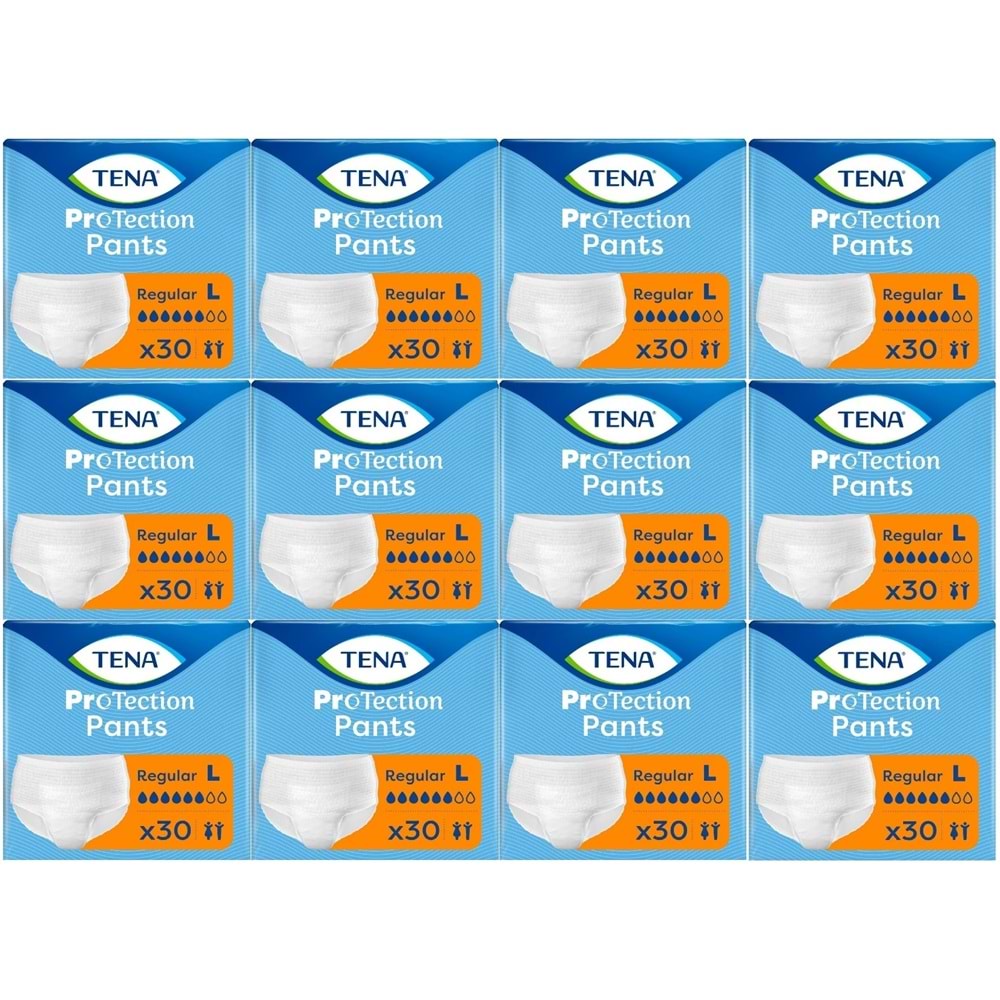 Tena ProTection Pants Regular Emici Külot Yetişkin Bezi L - Büyük - Large 360 Adet