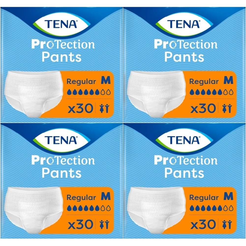 Tena ProTection Pants Regular Emici Külot Yetişkin Bezi M - Orta - Medium 120 Adet