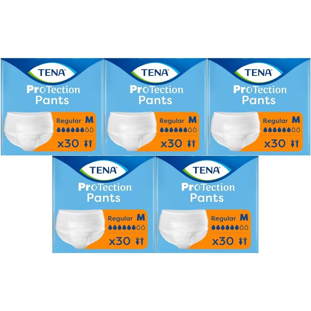 Tena ProTection Pants Regular Emici Külot Yetişkin Bezi M - Orta - Medium 150 Adet