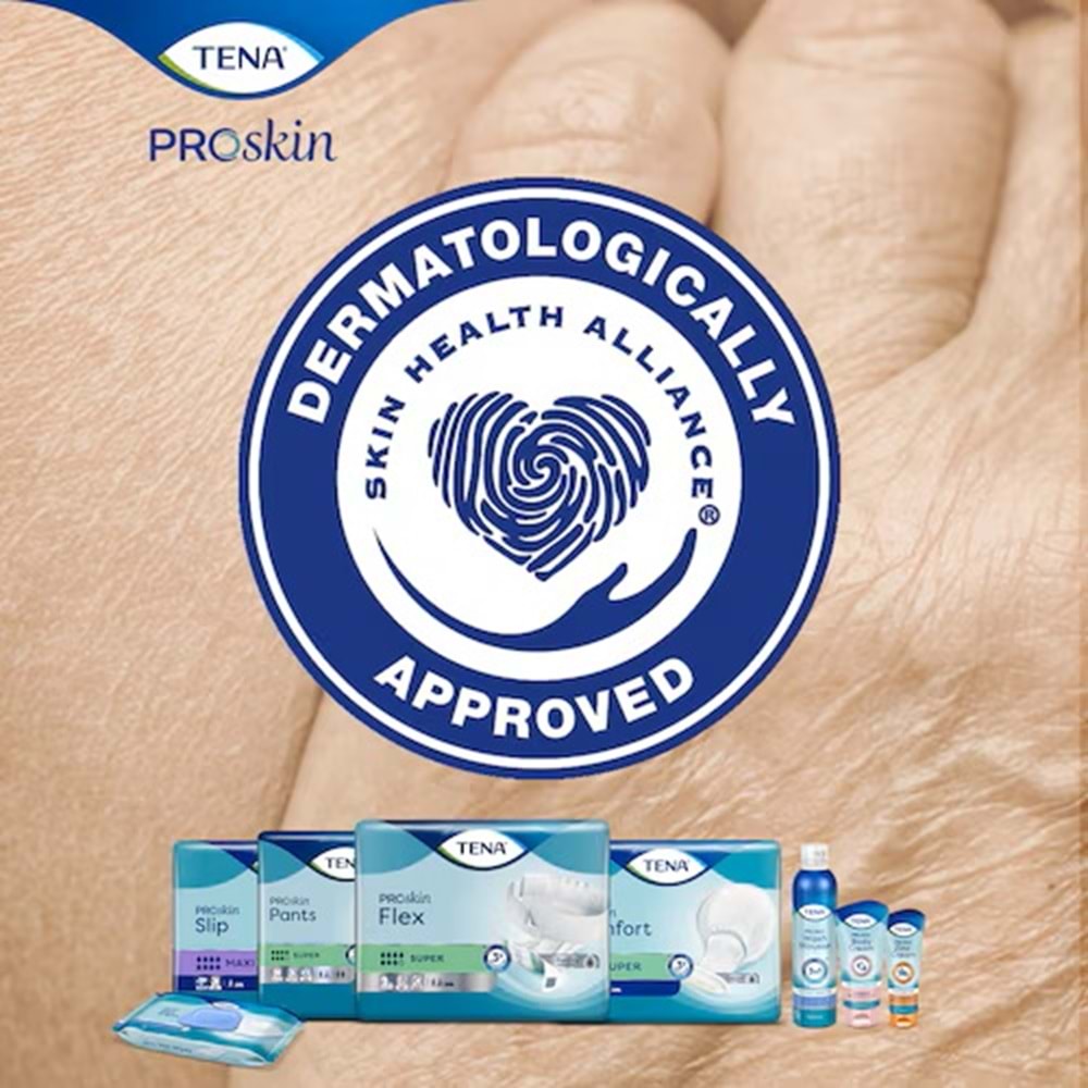 Tena Proskin Vücut Temizleme Köpüğü 400 ML (3 in 1 Arada) (4 Lü Set)