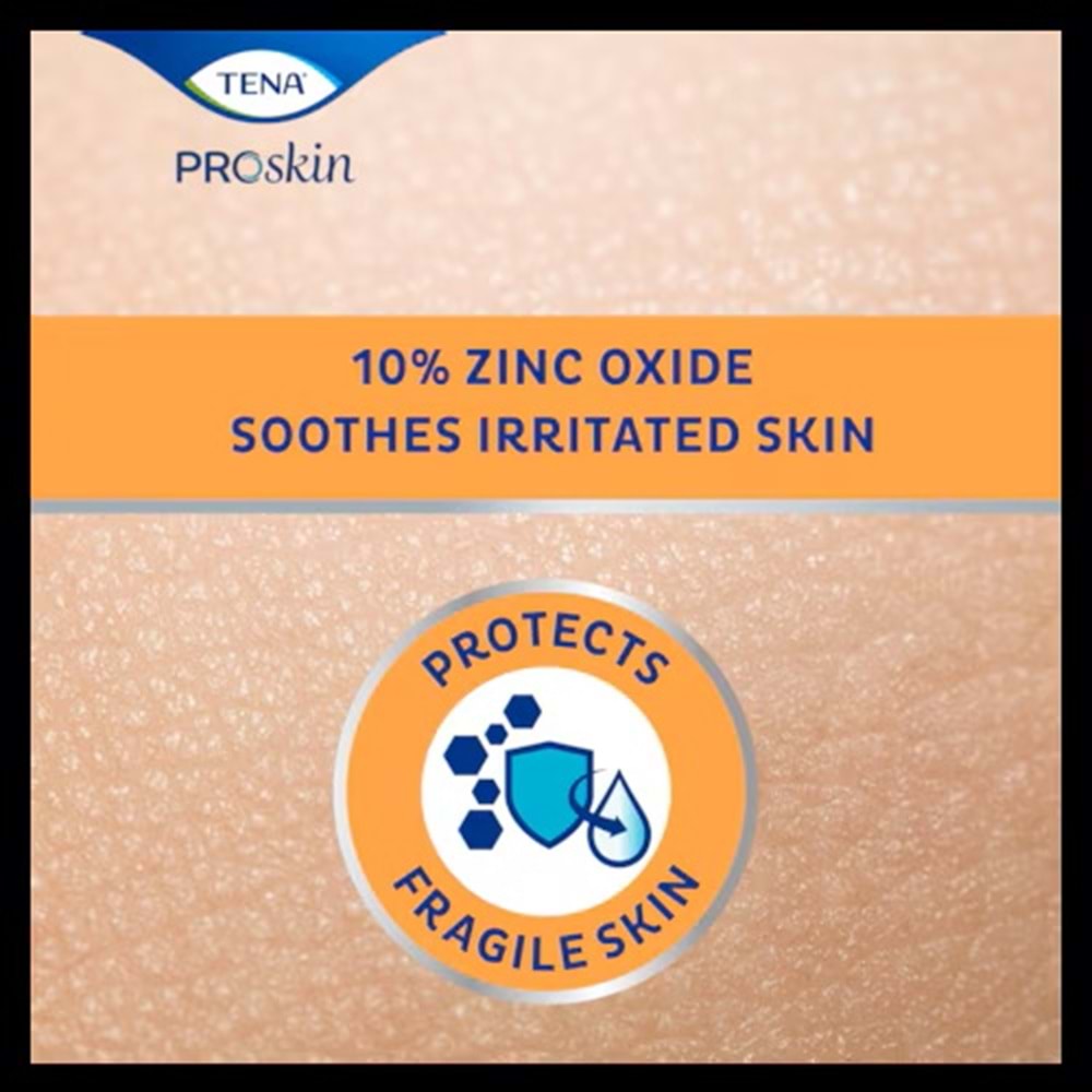 Tena Proskin Çinko Krem 100 ML (Yatan hastalar için Koruyucu - Onarıcı) (6 Lı Set)