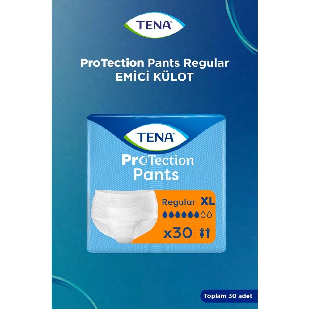 Tena ProTection Pants Regular Emici Külot Yetişkin Bezi XL - Ekstra Büyük - Extra Large 240 Adet