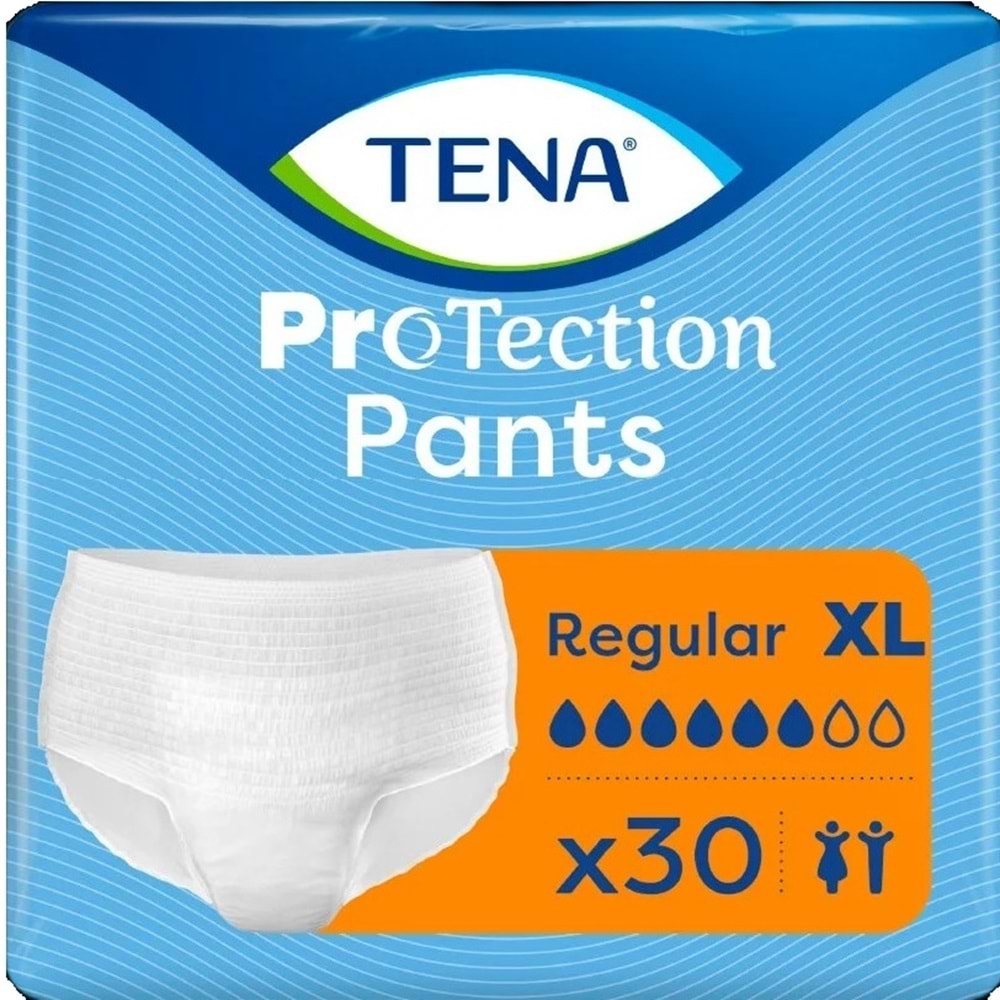 Tena ProTection Pants Regular Emici Külot Yetişkin Bezi XL - Ekstra Büyük - Extra Large 360 Adet