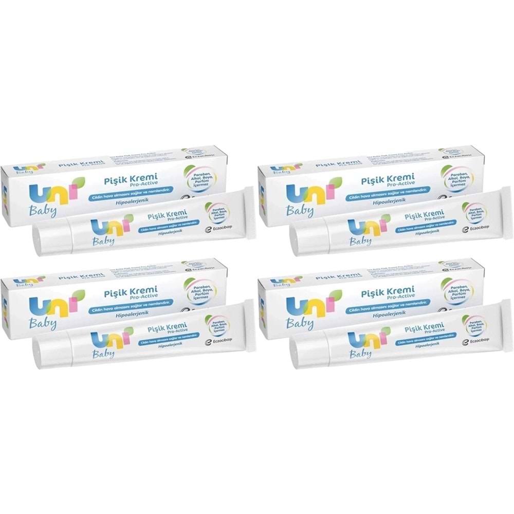 Uni Baby Pişik Kremi 30ML (4 Lü Set)
