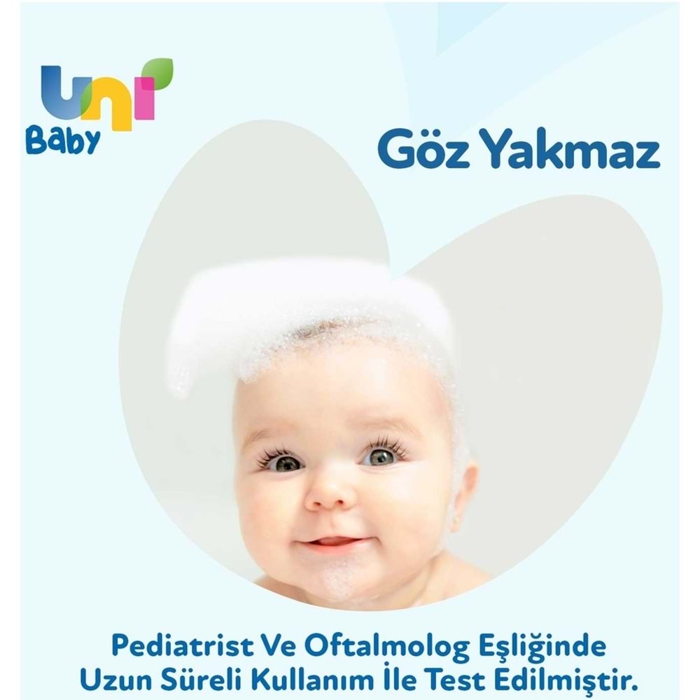 Uni Baby Bebek Saç ve Vücut Şampuanı 200ML Klasik (2 Li Set)