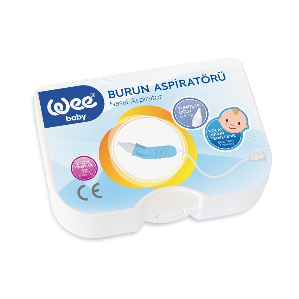 Wee Baby Burun Aspiratörü Nasal (Yeni Saklama Kabı Kutulu) (2 Li Set) (WEE162)