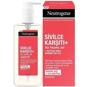 Neutrogena Düzensiz Cilt Tipleri için Yüz Yıkama Jeli 200ML