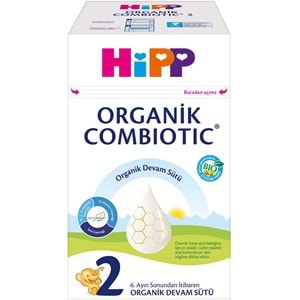 Hipp Organik Combiotic Bebek Devam Sütü 800GR No:2 (6. Aydan İtibaren)