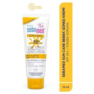 Sebamed Baby Sun Care Güneş Kremi 75ML 50+ Çok Yüksek Faktör Çoçuk