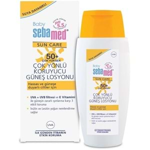 Sebamed Sun Care Bebek Güneş Losyonu Kremi 50+ Faktör 150ML (Hassas Ciltler İçin)
