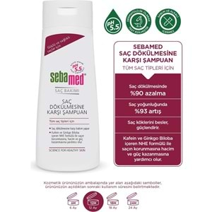 Sebamed Şampuan 200ML Saç Dökülmesine Karşı (Tüm Saç Tipleri için)