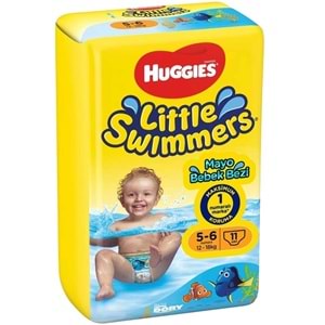 HuGGıes Little Swımmers Mayo Bebek Bezi Beden :5-6 12-18 KG Tekli İç Adet 11