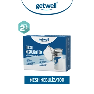 Getwell Mesh Nebulizatör Şarjlı - Sessiz - Taşınabilir (Yetişkinler ve Çocuklar için)