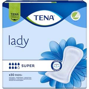 Tena Lady Süper Kadın Mesane Pedi 30 Adet