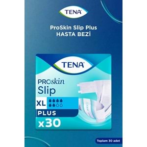 Tena Proskin Slip Plus Bel Bantlı Yetişkin Bezi XL - Ekstra Büyük - Extra Large 30 Adet