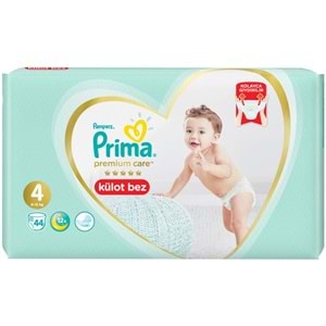 Prima Premium Care Külot Bebek Bezi 4 Beden 9-15 KG Maxi 44 Adet Ekonomik Pk