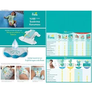 Prima Bebek Bezi 7 Beden 15+ KG XXLarge 34 Adet Ekonomik Pk
