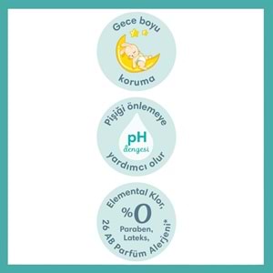 Prima Bebek Bezi 1 Beden 2-5 KG Yeni Doğan 44 Adet Ekonomik Pk