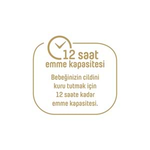 Pure Baby Organik Bebek Bezi 4 Beden 7-16 KG Maxi 52 Adet Ekonomik Pk